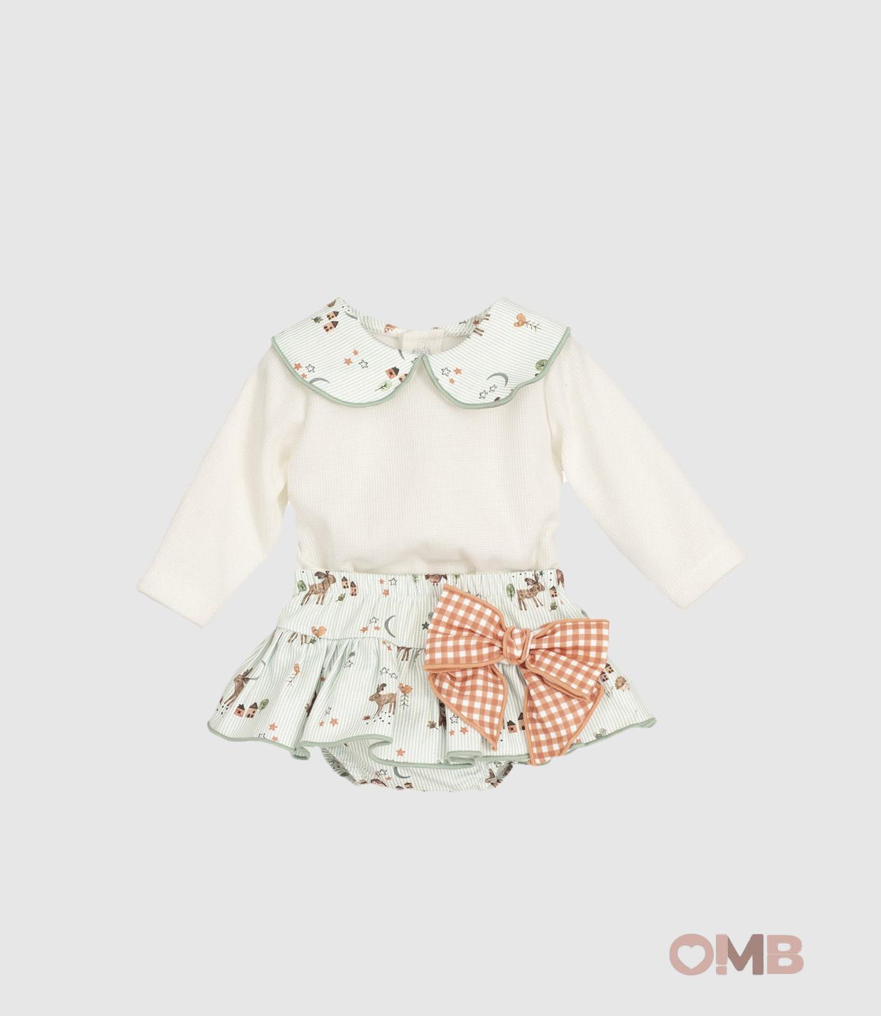 Completo Calamaro Baby neonata 11199 Verde<BR/> 11199 VERDE CALAMARO BABY 