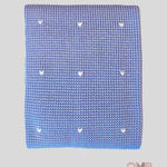 Coperta Neonato PRIMODI BEBE 3507.1S Azzurra 3507.1S CIELO PRIMODI BEBE 