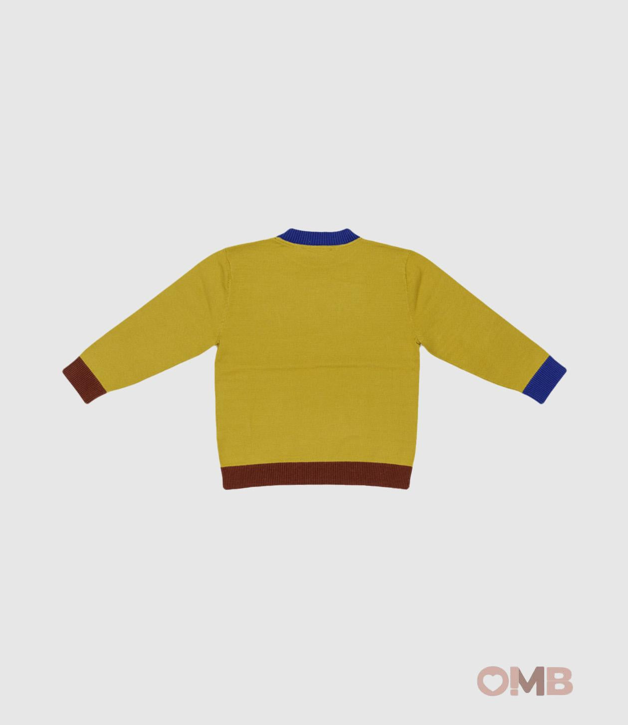 Maglione MANUEL RITZ bambino 3143 Olio<BR/> 3143 OLIO MANUEL RITZ 