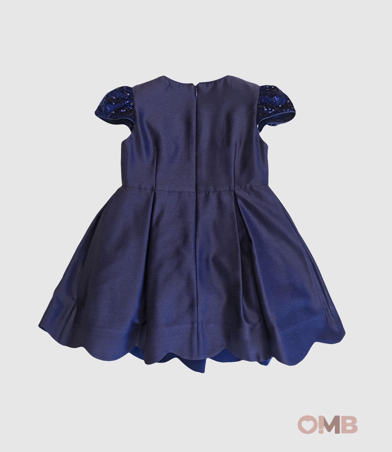 Abito BABY A. neonata G2714 Blu G2714 BLU BABY A. 