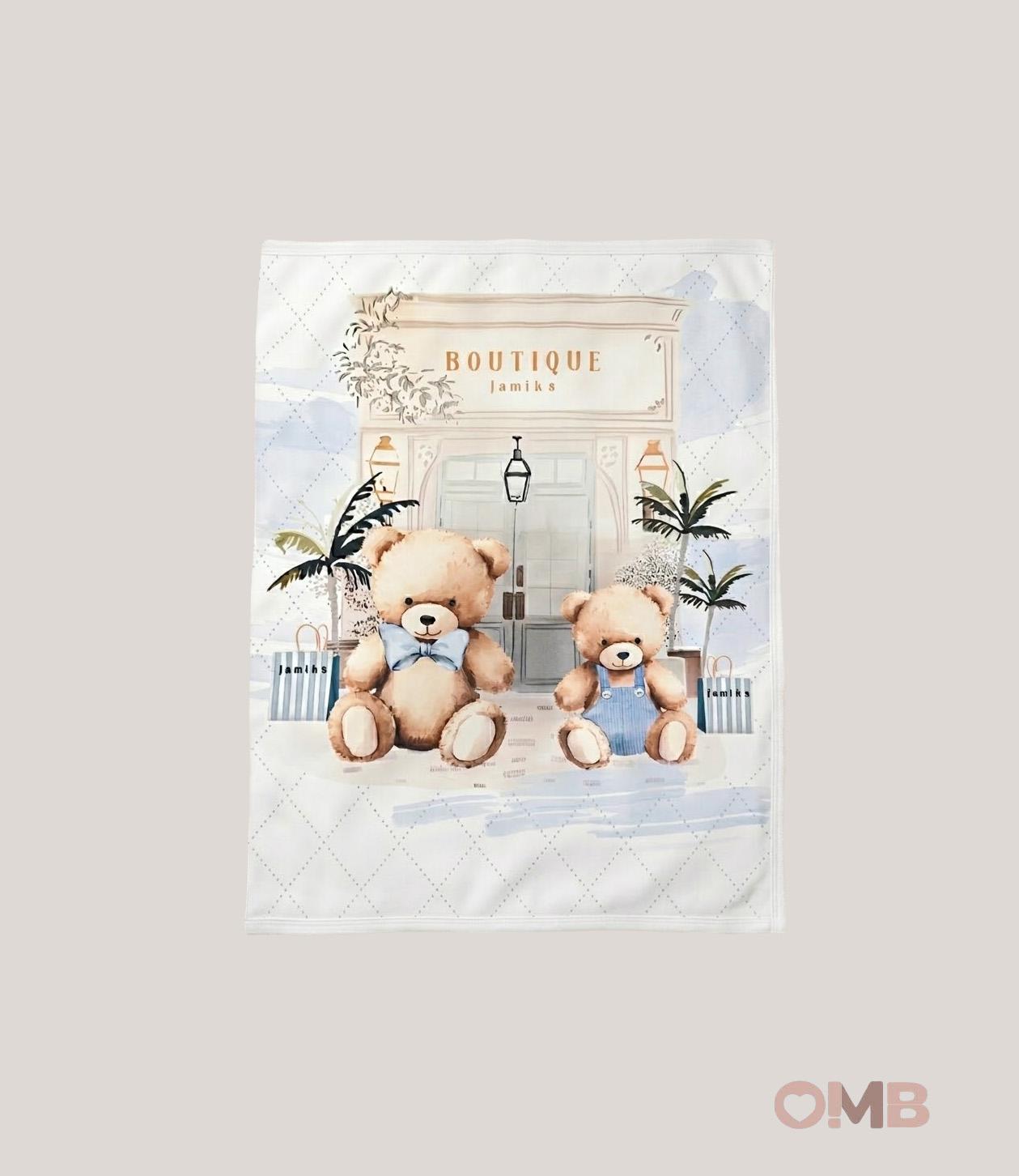 Coperta neonato JAMIKS BUBUVA Panna BUBUVA ORSETTO JAMIKS 