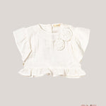 Blusa bambina MAPERO M33194 Bianco M33194 BIANCA MAPERO 