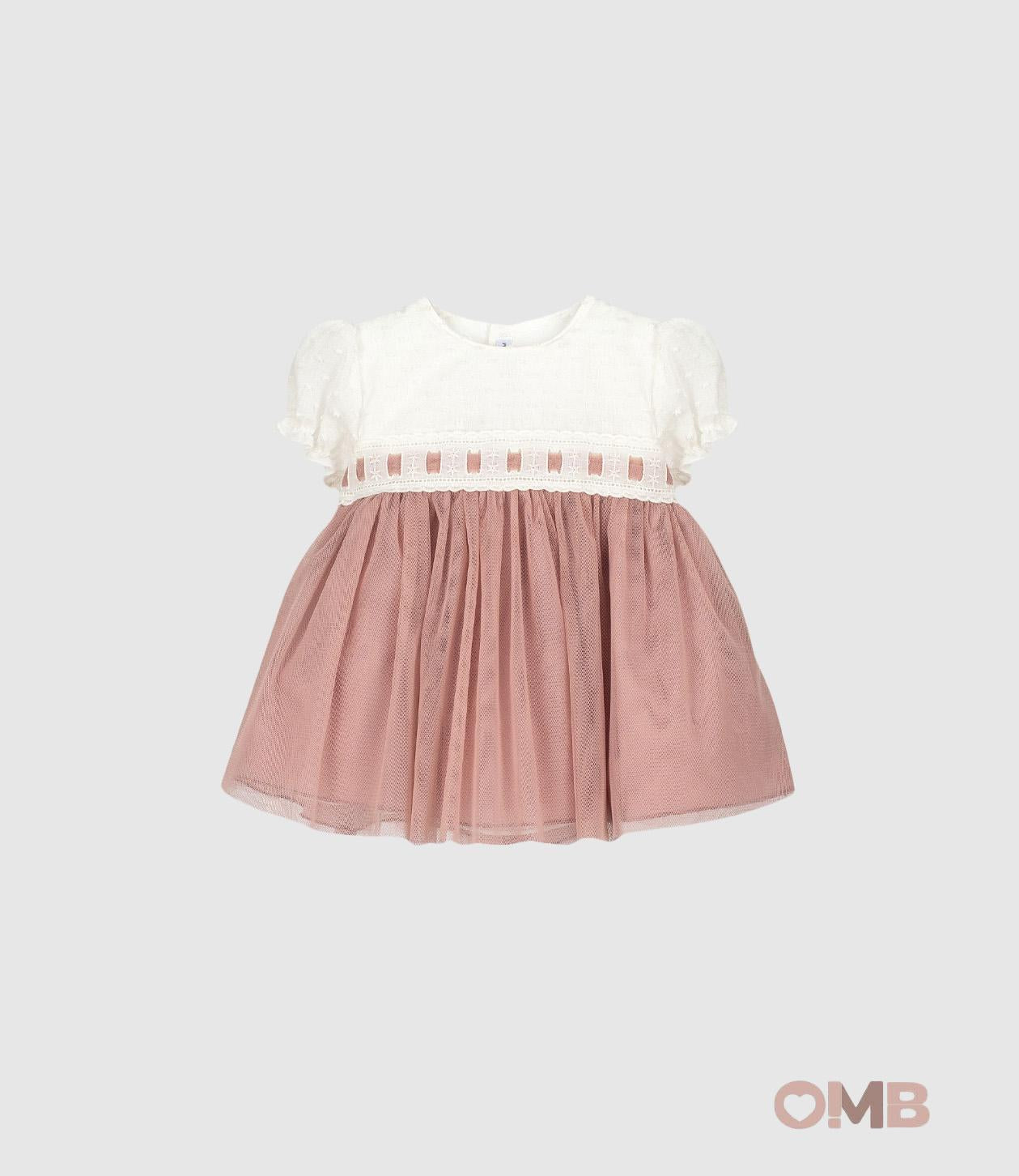 Abito CALAMARO BABY neonata 21235 Rosa 21235 ROSA CALAMARO BABY 