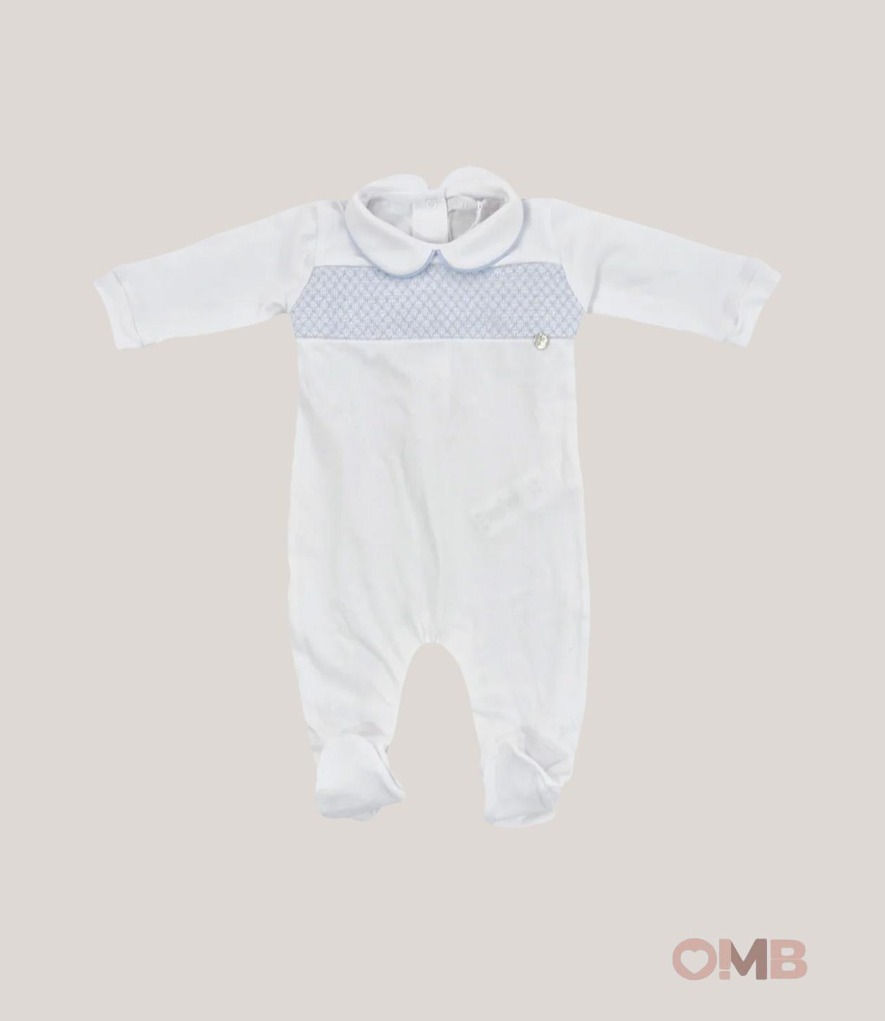 Tutina neonato COCCODE C63020 3 Bianco C63020.3 BIANCO/CIELO COCCODE 