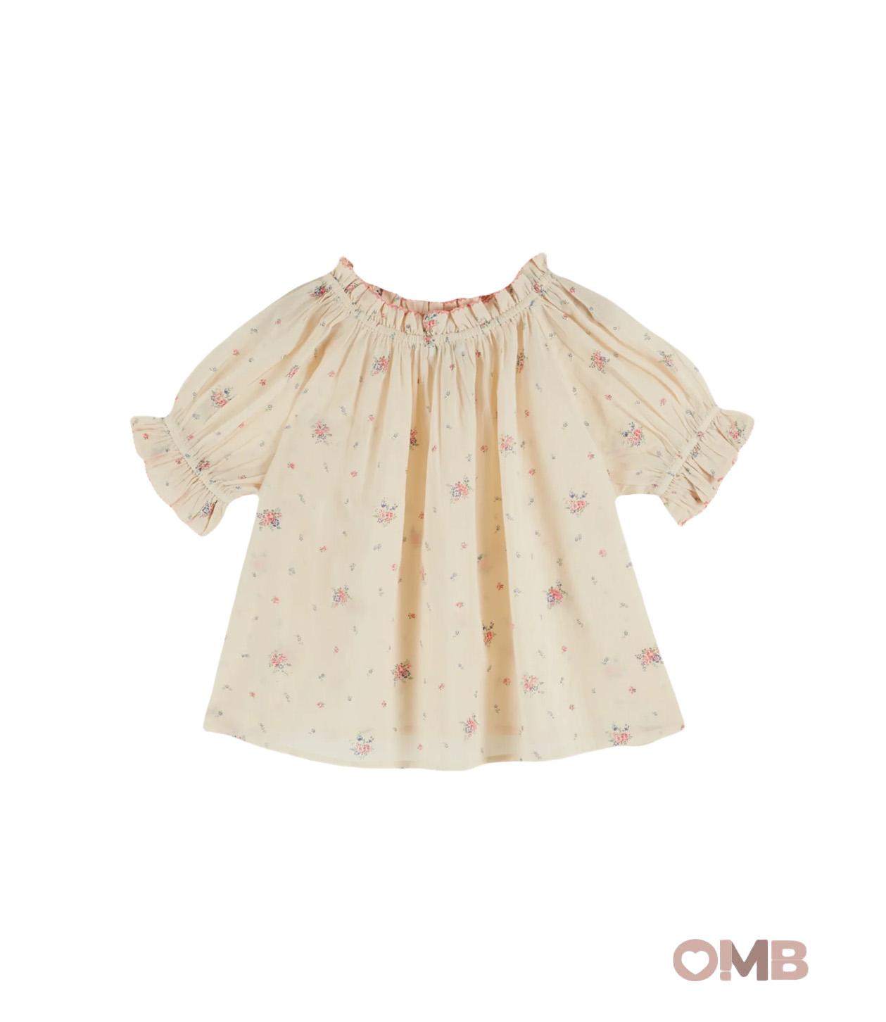 Blusa EMILE ET IDA neonata AD029A Crema AD029A PANNA EMILE ET IDA 