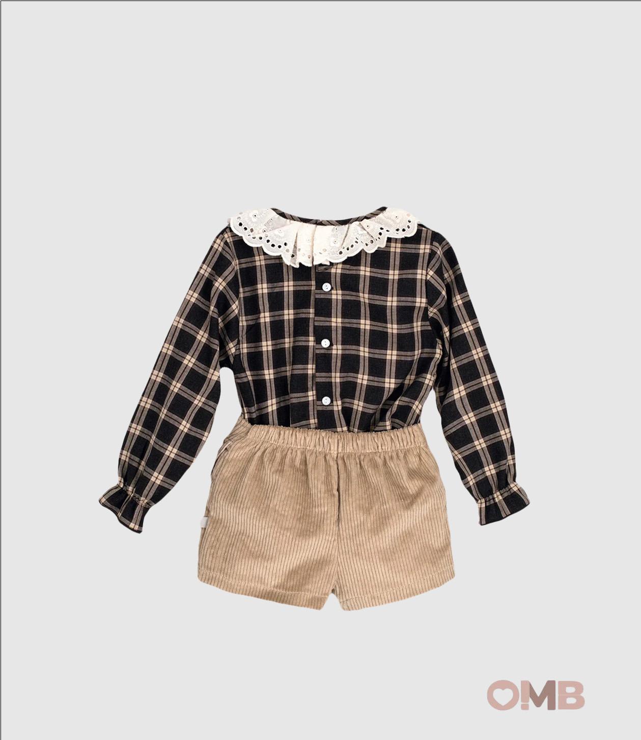 Completo CALAMARO BABY bambina 11237 Beige 11237 GRIGIO CALAMARO BABY 