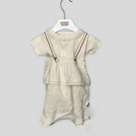 T-shirt Snug neonata 11G02BIANCO ecru 11G02 BIANCO SNUG 