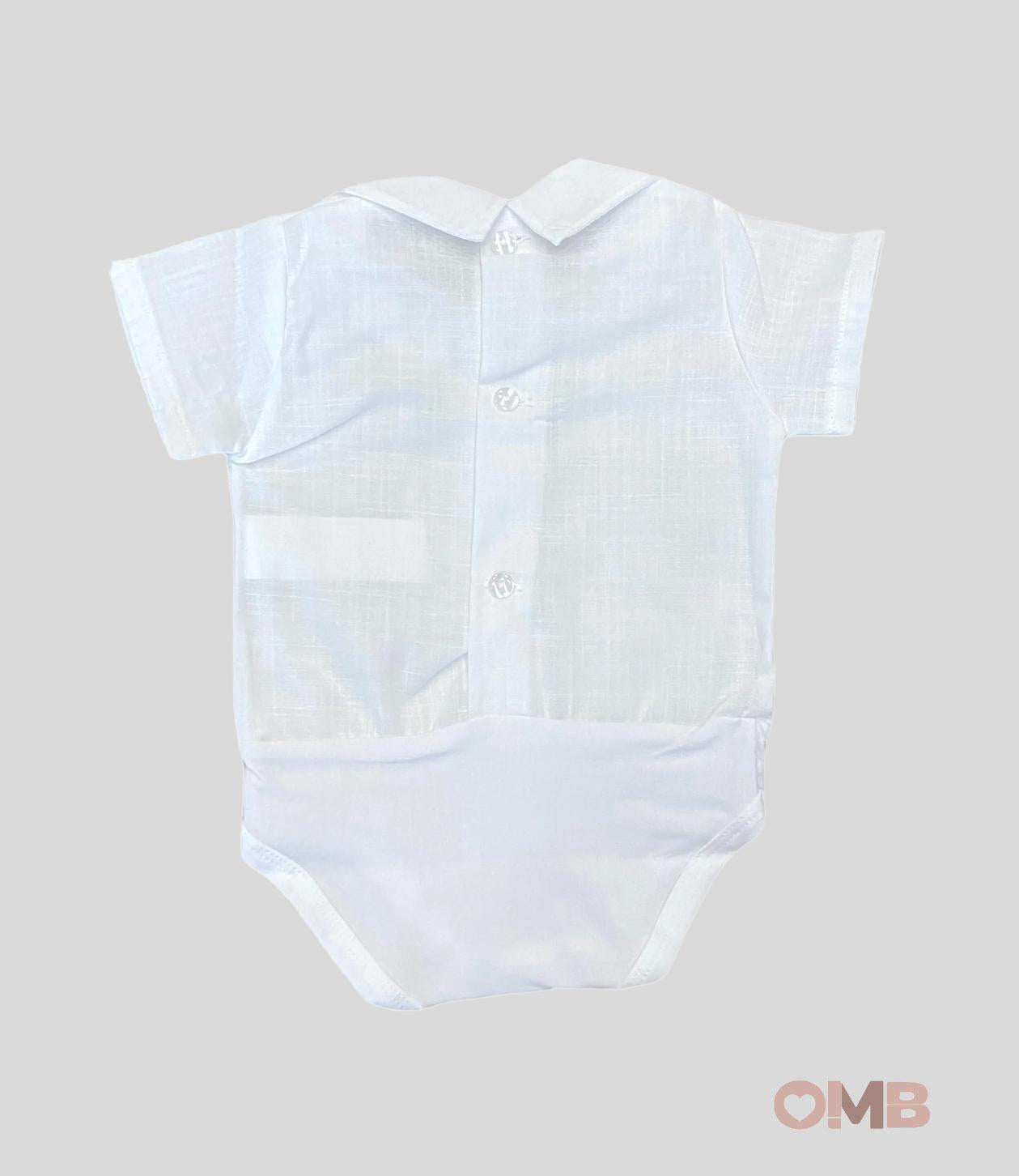 Body Neonato Calamaro Baby 19067 bianco<BR/> 19067 BIANCO CALAMARO BABY 