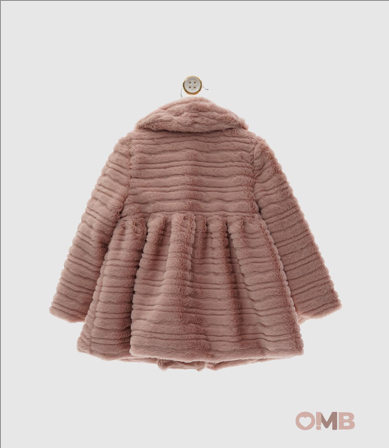 Cappotto Yoedu bambina 4982 Rosa<BR/> 4982. ROSA YOEDU 
