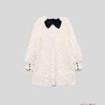 Abito bambina ABEL&LULA 5525 Beige<BR/> 5525 003 ABEL&LULA 