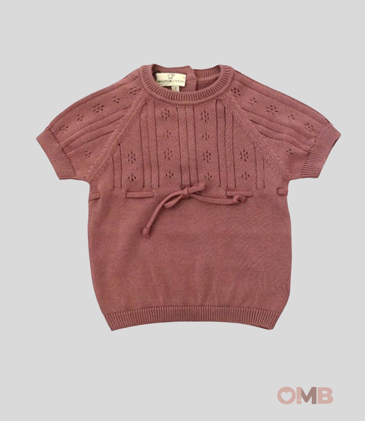 T-shirt Maglificio di Verona neonata 45320 prugna 45320 PRUGNA MAGLIFICIO VERONA 