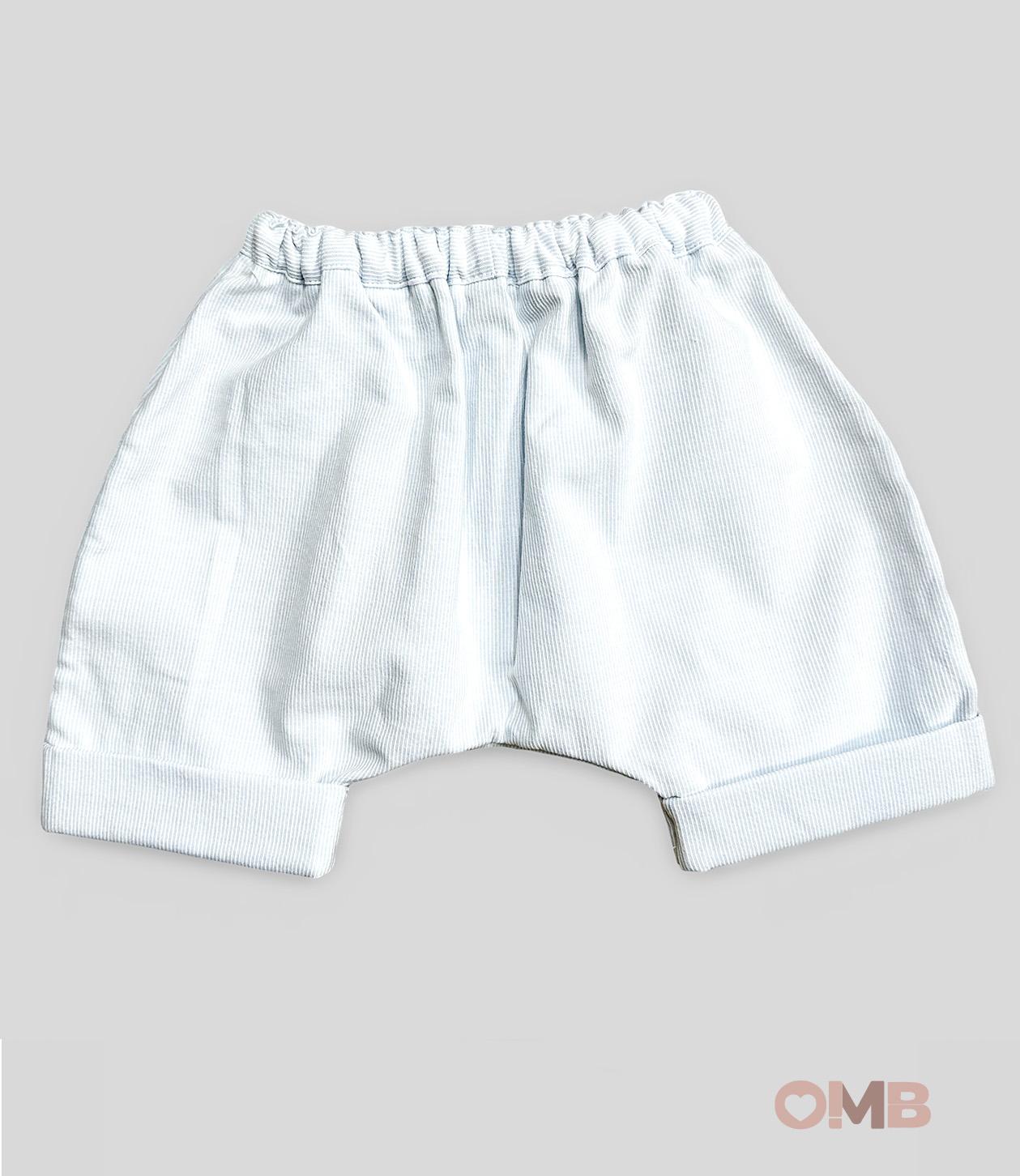 Shorts Neonato EMMAG A03L Celeste A03L RIGA EMMAG 