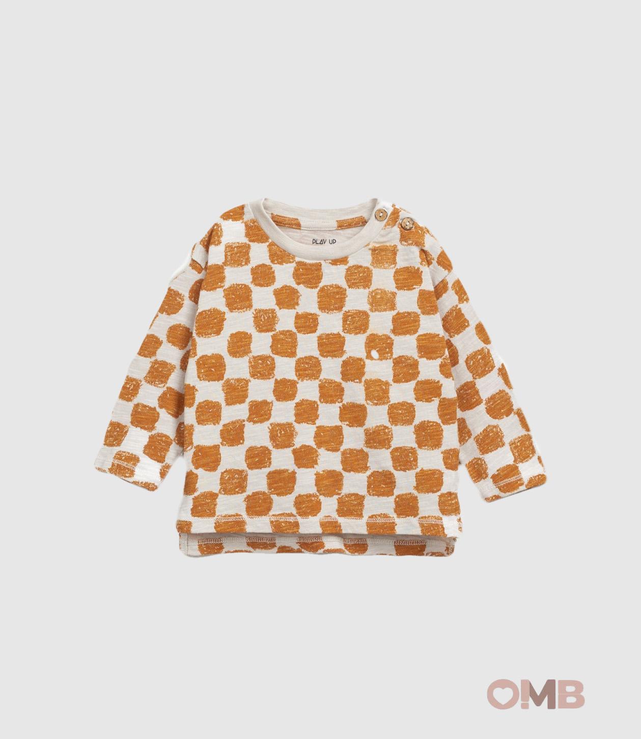 T-shirt Play Up neonato 1AR11006 Arancione 1AR11006 ARANCIO PLAY UP 