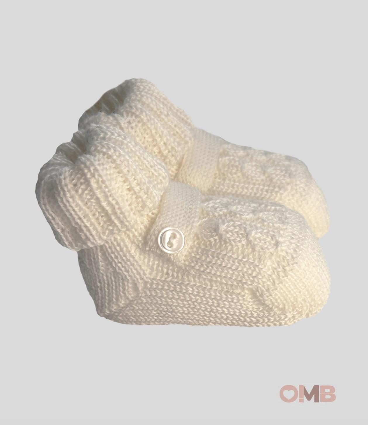 Babbucce Neonata Baby Lord 702 panna 702 BIANCO BABY LORD 