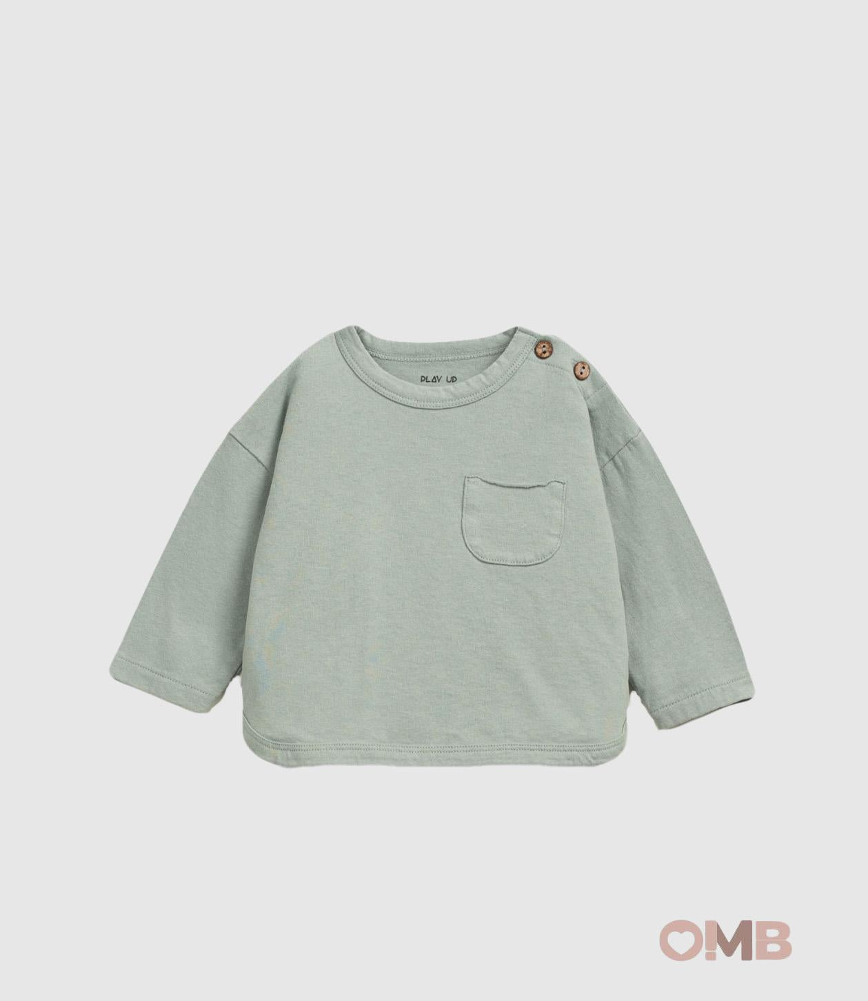 T-shirt Play Up neonato 1AR10900 Verde 1AR10900 VERDE PLAY UP 