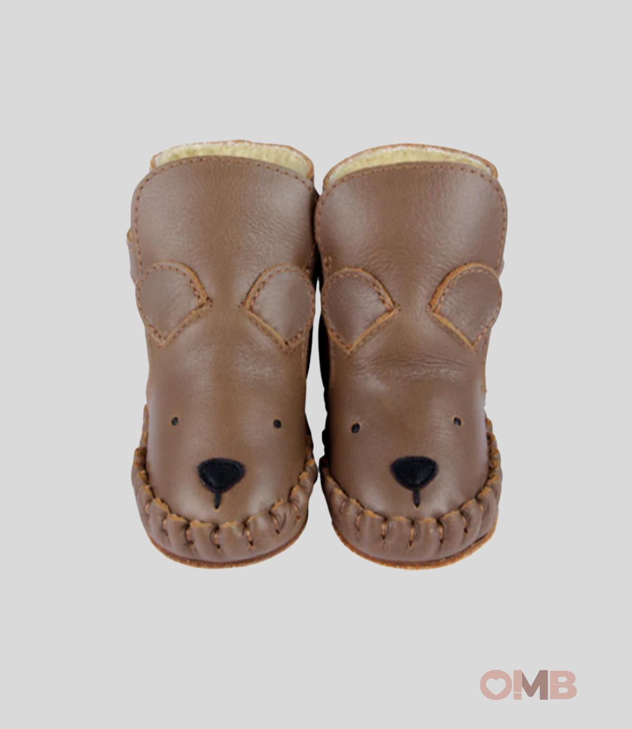 Stivali Neonato DONSJE KAPI Marrone<BR/> KAPI PU003 DONSJE 