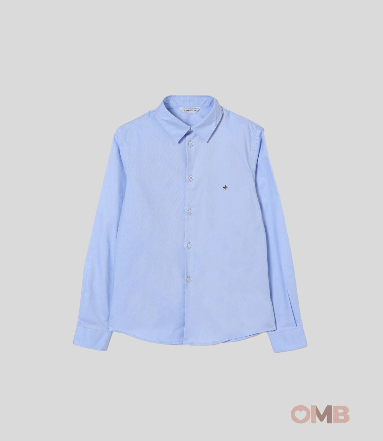 Camicia Manuel Ritz bambino 0264 Celeste 0264 CELESTE MANUEL RITZ 