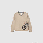Maglione BOBOLI bambino 737063 Beige 737063 MOTO BOBOLI 