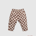 Pantalone Play Up neonato 1AR11608 Marrone 1AR11608 QUADRI PLAY UP 