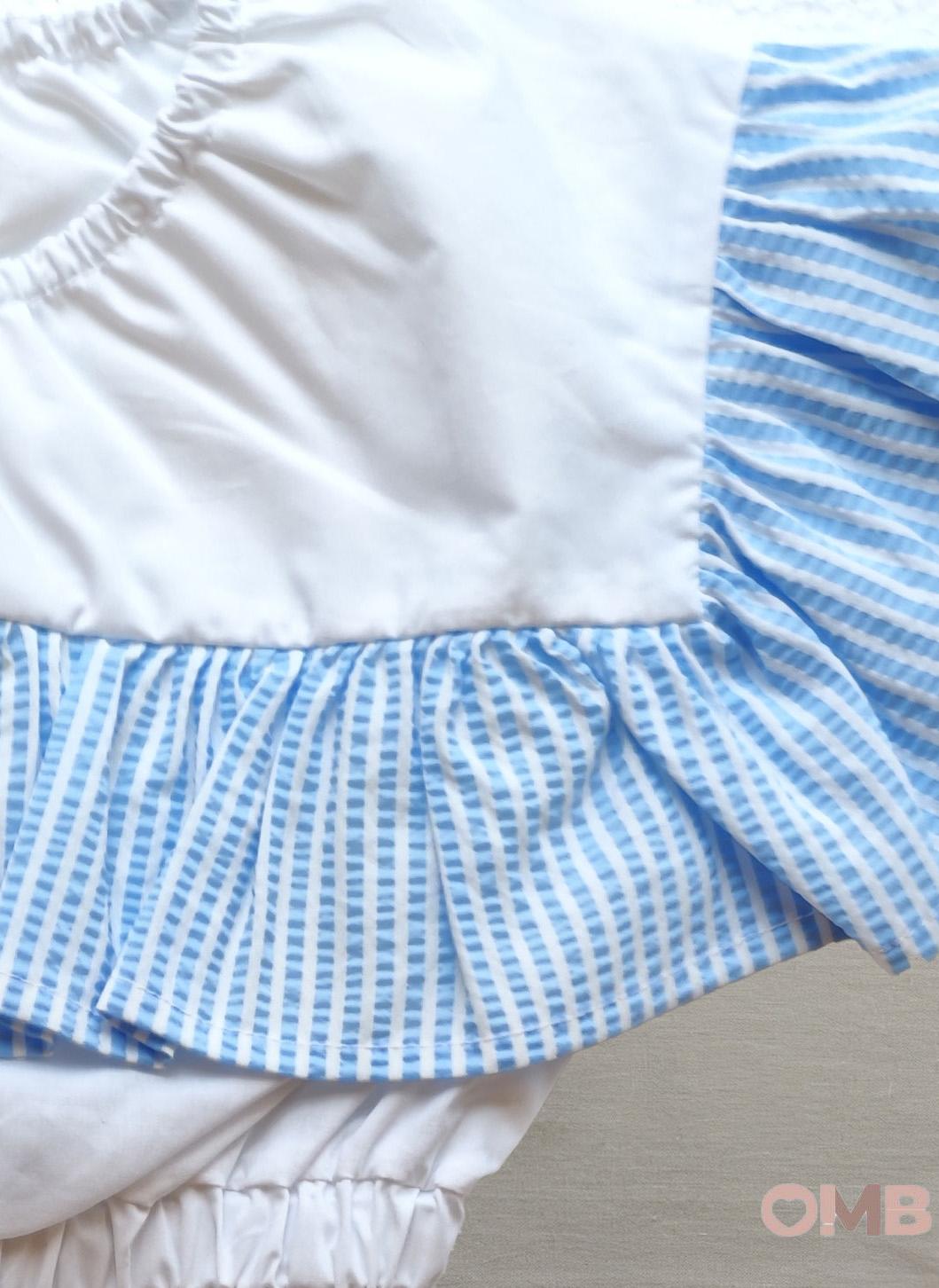 Completo bambina BE FOR ALL CIGNOFENICOTTERO Azzurro<BR/> CIGNO-FENICOTTERO RIGA BE FOR ALL 