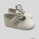 Ballerine Neonata INDICE 368 Bianche 368 BIANCO INDICE 