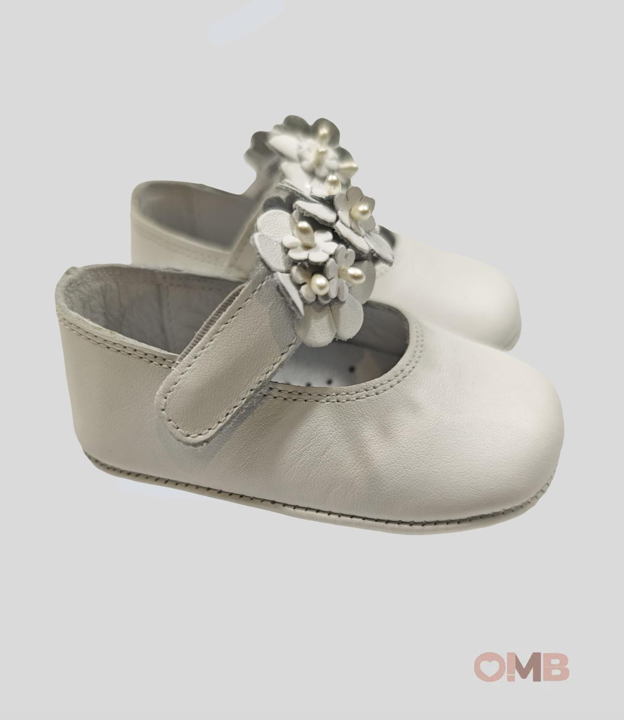 Ballerine Neonata INDICE 368 Bianche 368 BIANCO INDICE 