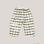 Pantalone neonato PLAY UP 1AS11606 Verde 1AS11606 QUADRI PLAY UP 