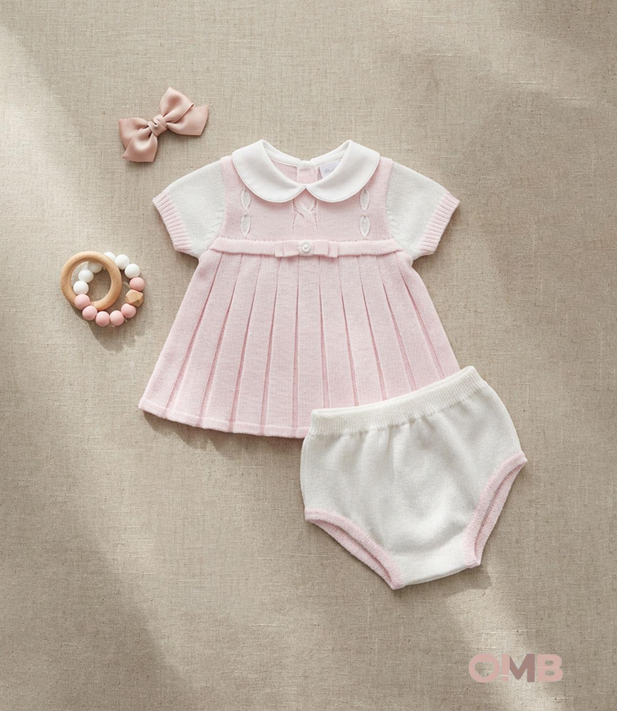 Completo neonata PRIMODI BEBE 360248 Bianco/rosa 3602.48 BIANCO/ROSA PRIMODI BEBE 
