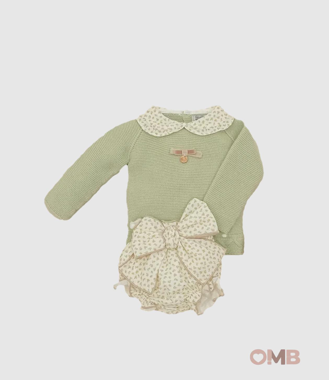 Coordinato Pangasa neonata 1531210 Verde<BR/> 1531210 VERDE PANGASA 