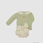 Coordinato Pangasa neonata 1531210 Verde<BR/> 1531210 VERDE PANGASA 