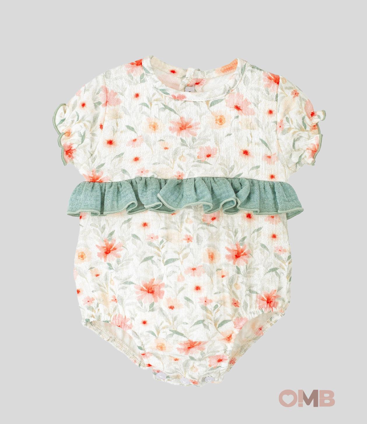 Pagliaccetto Neonata Calamaro Baby 32475 verde 32475 VERDE CALAMARO BABY 