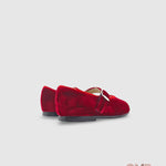 Bambolina PANYNO bambina B2601 Rossa B2601 PIEL SMART TERCIOPELO ROJO 510 PANYNO 