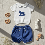 Completo BABY LORD neonato 593 Blu 593 BLU-BIANCO BABY LORD 