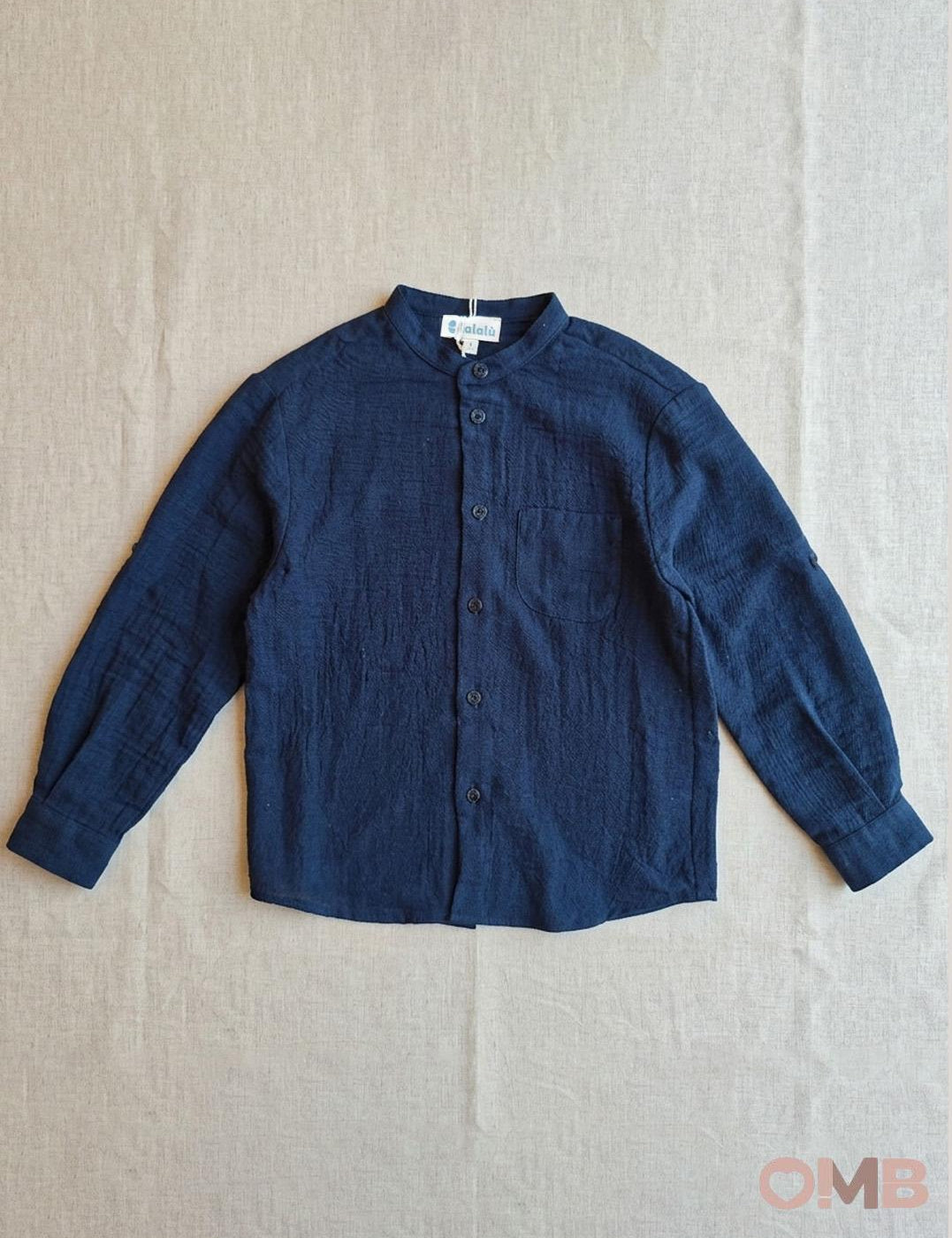 Camicia bambino LALALU CML30 Blu<BR/> CML30 BLU LALALU 