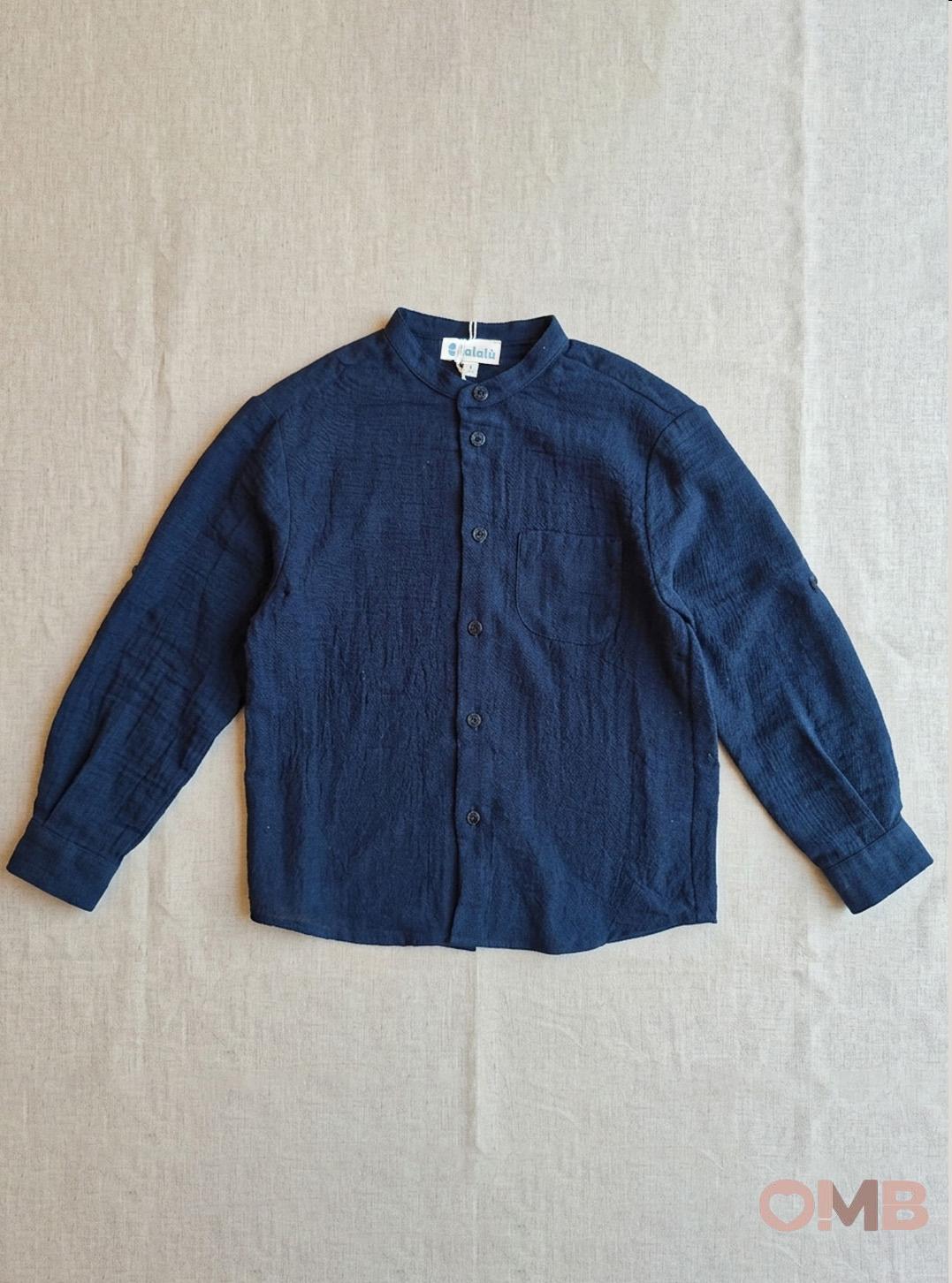 Camicia bambino LALALU CML30 Blu<BR/> CML30 BLU LALALU 