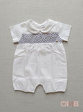Pagliaccetto neonato COCCODE C63128 Bianco
