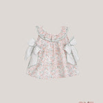 Abito CALAMARO BABY bambina 21325N Menta 21325-N MENTA CALAMARO BABY 
