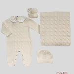 Babbucce Neonata Baby Lord 702 panna 702 BIANCO BABY LORD 