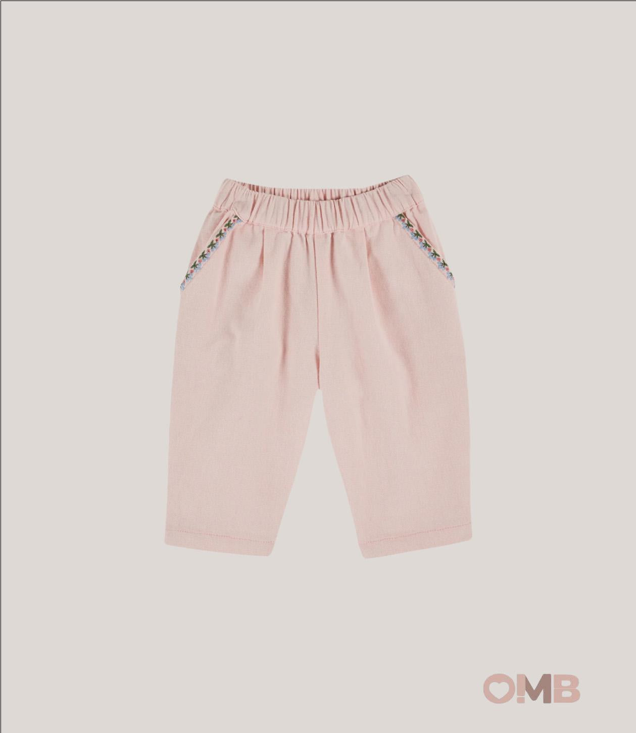 Pantalone EMILE ET IDA neonata AD418 Rosa AD418 ROSA EMILE ET IDA 