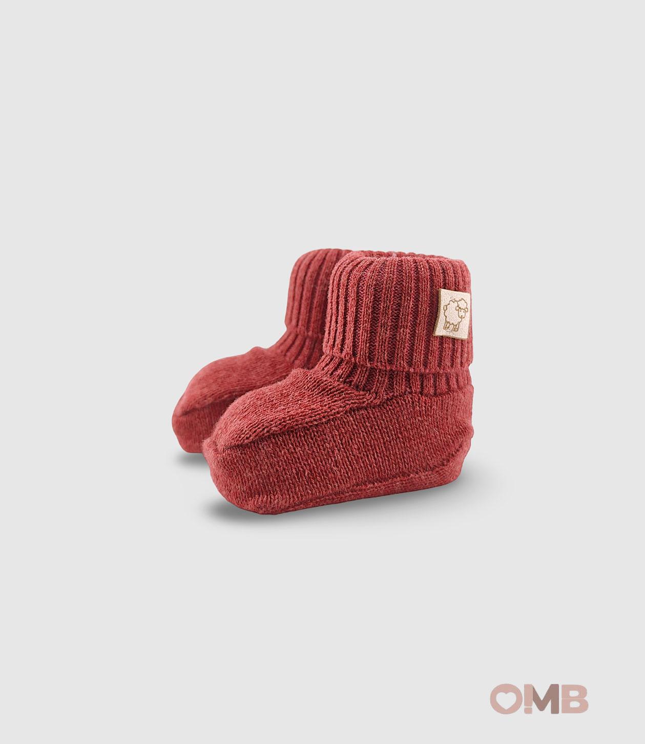 Babbucce MAGLIFICIO VERONA neonata 45469 Bordeaux 45469 BORDEAU MAGLIFICIO VERONA 