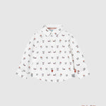 Camicia BOBOLI neonato 717016 Bianca 717016 BIANCA BOBOLI 