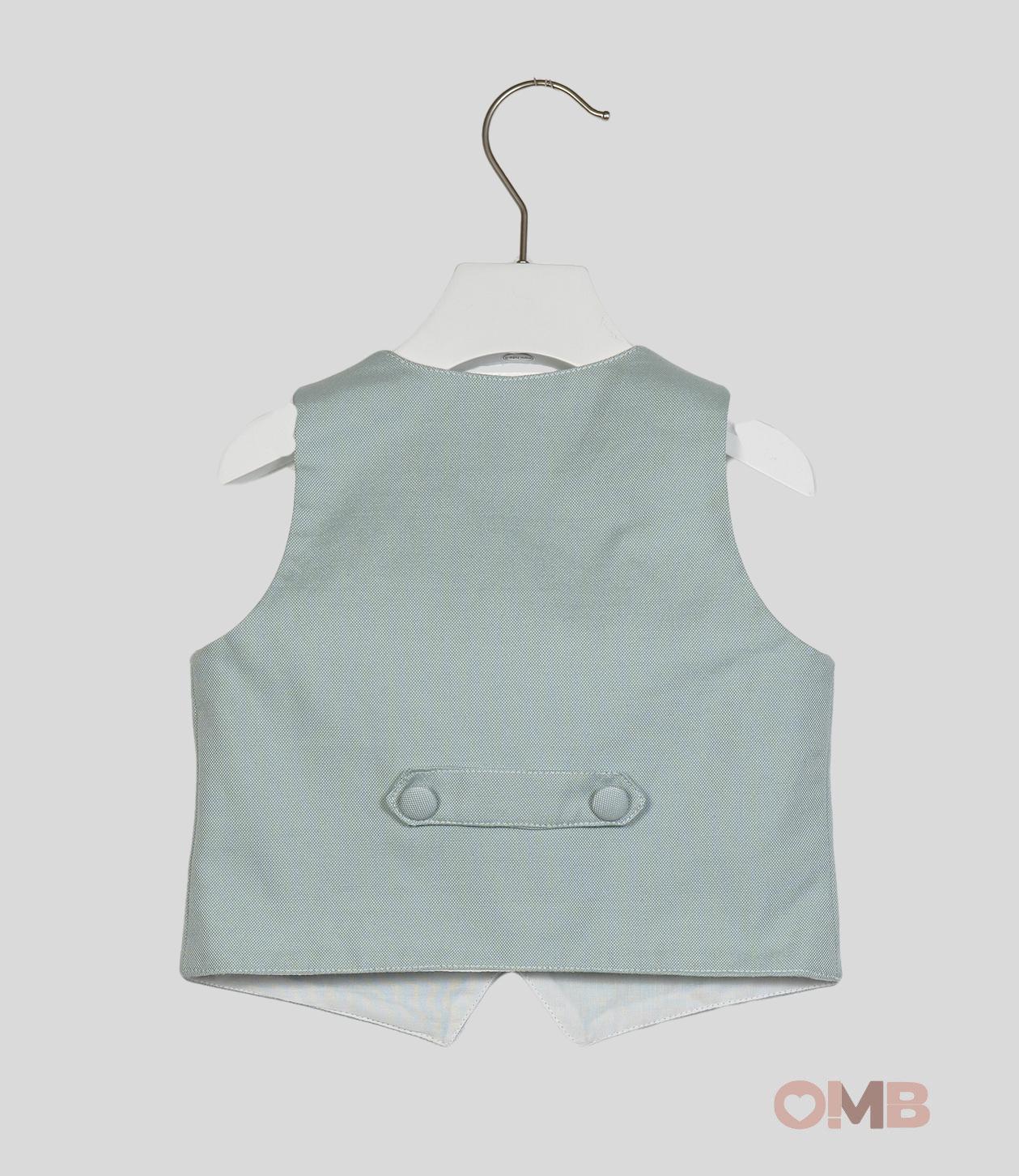 Gilet neonato Ambaraba 39073 verde salvia 39073 VERDE AMBARABA' 