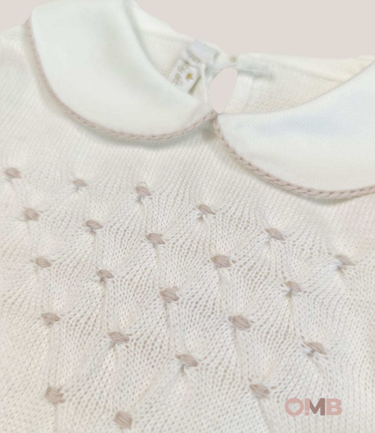 Tutina BABY LORD neonata 388 Bianco 388 BIANCO-SABBIA BABY LORD 