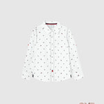 Camicia BOBOLI bambino 736286 Bianca 736286 STAMPA BOBOLI 