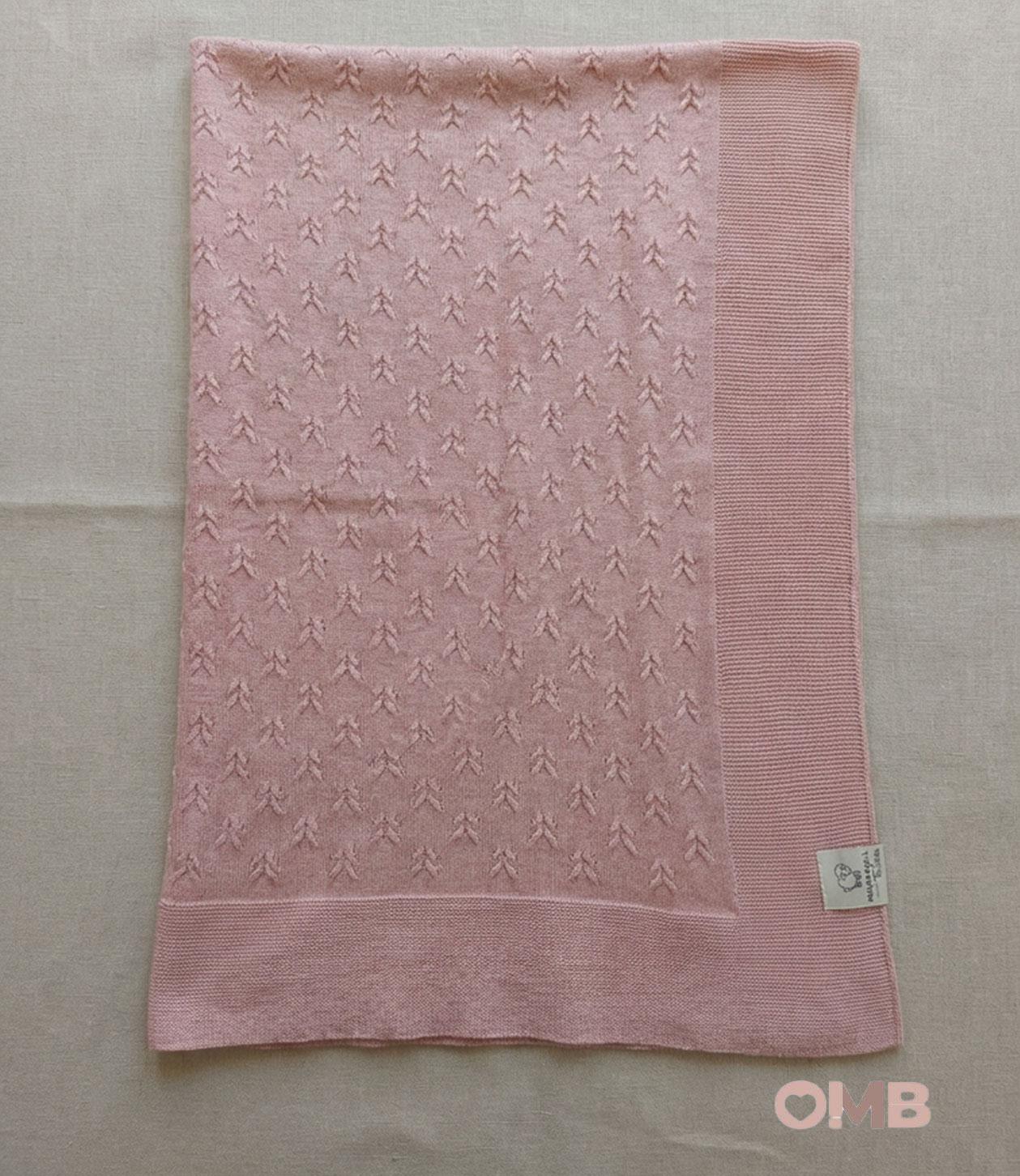 Coperta neonata MAGLIFICIO VERONA 045556 Rosa 045556 ROSA MAGLIFICIO VERONA 