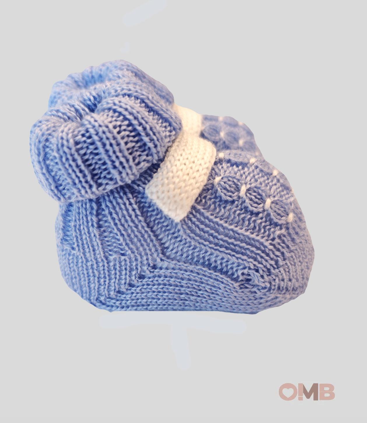 Babbucce Neonato PRIMODI BEBE 3507.10 Azzurro<BR/> 3507.10 CIELO PRIMODI BEBE 