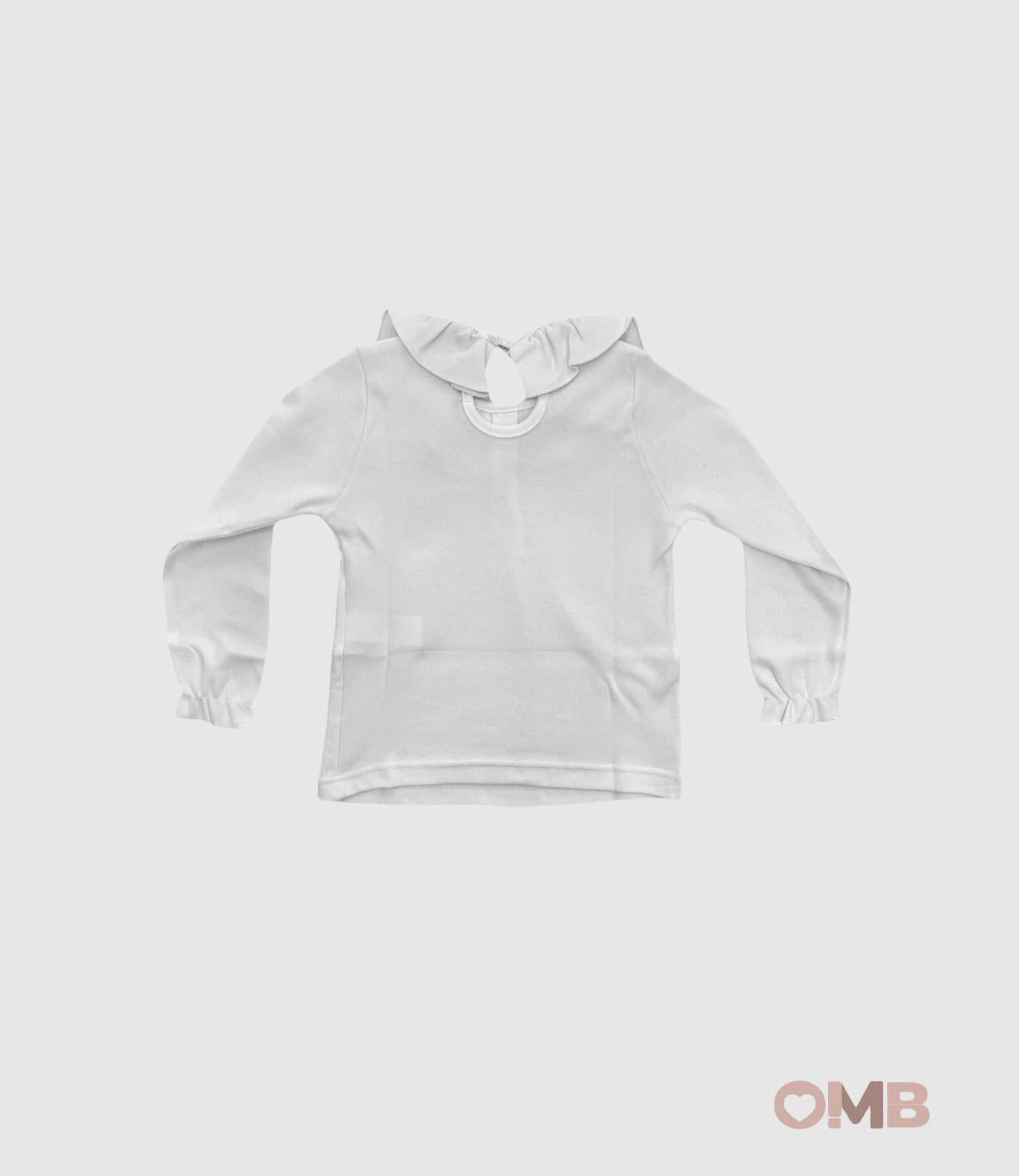 Maglia CALAMARO BABY bambina 15023 Bianca 15023 BIANCO CALAMARO BABY 