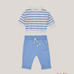 Tuta neonato 1+IN THE FAMILY MARROIGCALAFELL Blu MARROIG-CALAFELL RIGA 1+INTHEFAMILY 