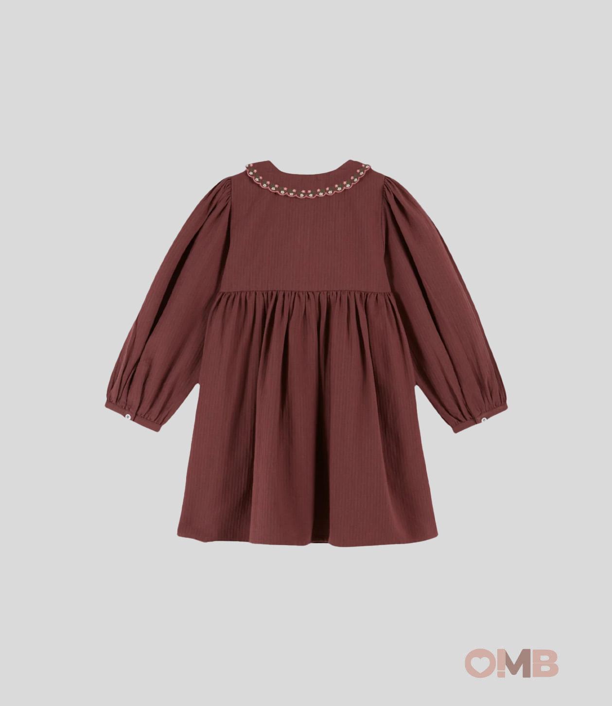 Abito Emile et Ida neonata AC080 Bordeaux AC080 BORDEAU EMILE ET IDA 