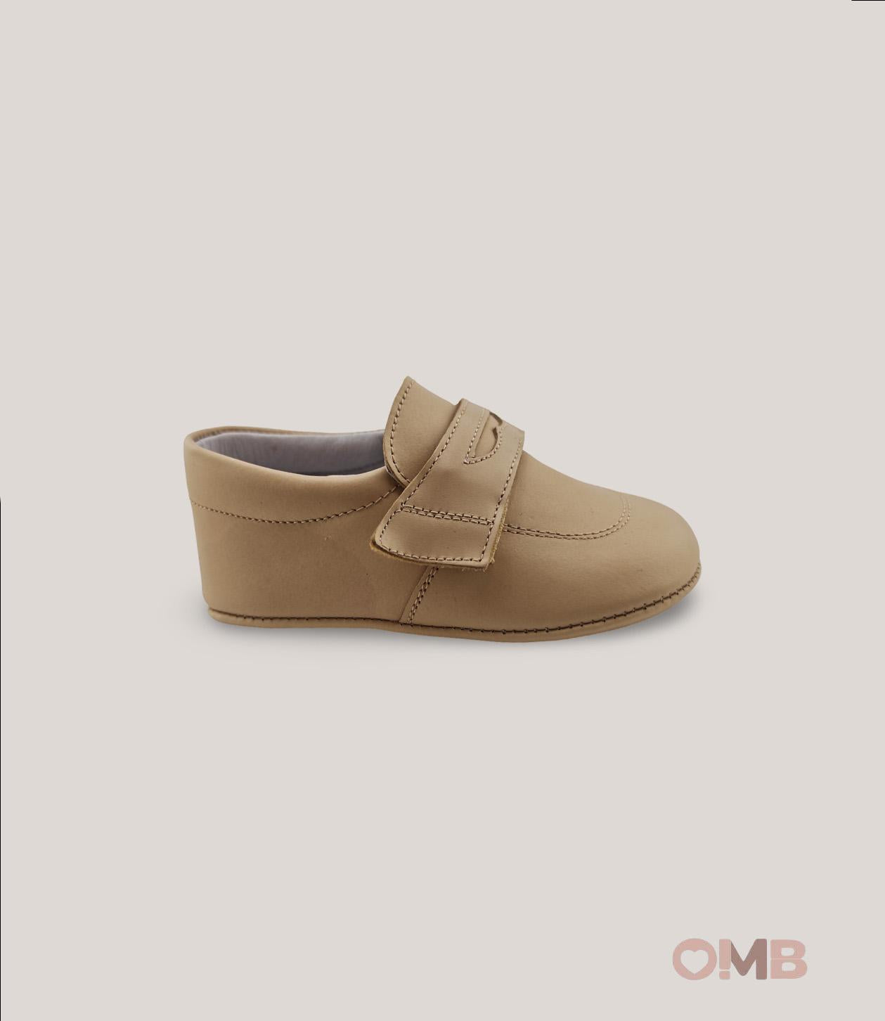 Mocassini neonato INDICE 376 Beige 376 BEIGE INDICE 